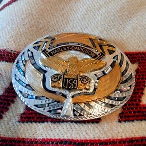 Vintage Harley-Davidson Belt Buckle